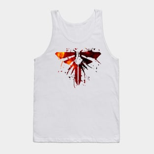 The Last Of Us - Firefly (Red Galaxy) Tank Top